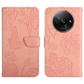 ART BLOSSOM Brieftaschenhülle für Xiaomi Redmi A3 rosa