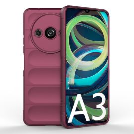STEPS Schutzhülle für Xiaomi Redmi A3 Burgunderrot