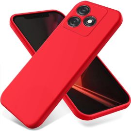 RUBBER Schutzhülle für Tecno Spark 10 rot