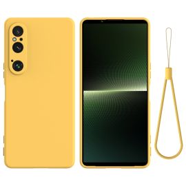 RUBBER Schutzhülle für Sony Xperia 1 VI gelb
