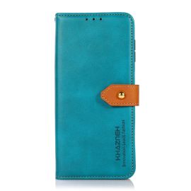 KHAZNEH DUAL -COLOR Wallet Cover für Samsung Galaxy Xcover 7 blau