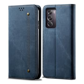 DENIM Wallet Cover für Oppo Reno12 Pro 5G blau