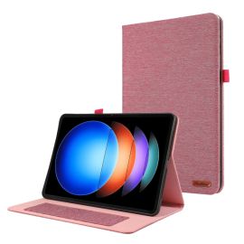 FABRIC Klappdeckel für Xiaomi Pad 6S Pro rosa
