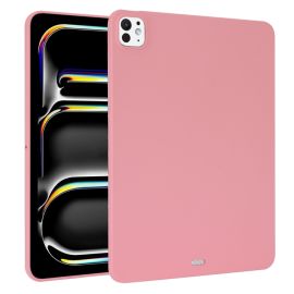 RUBBER Schutzhülle für Apple iPad Pro 13 2024 / M5 2025 hellrosa