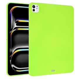 RUBBER Schutzhülle für Apple iPad Pro 13 2024 / M5 2025 neongrün