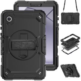 SOLID 360 Robuste Hülle für Samsung Galaxy Tab A9 schwarz