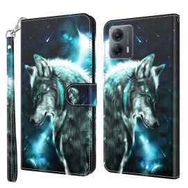 ART Wallet-Hülle für Motorola Moto G54 5G / G54 5G Power Edition WOLF