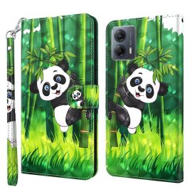 ART Wallet Cover für Motorola Moto G54 5G / G54 5G Power Edition PANDA