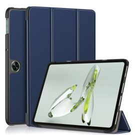 LEATHER Klappdeckel für OnePlus Pad Go blau