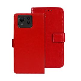 IDEWEI Brieftaschenhülle Asus Zenfone 11 Ultra rot