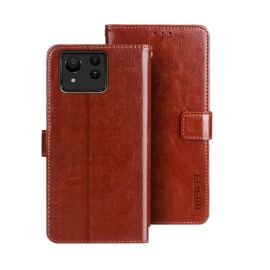 IDEWEI Brieftaschenhülle Asus Zenfone 11 Ultra braun