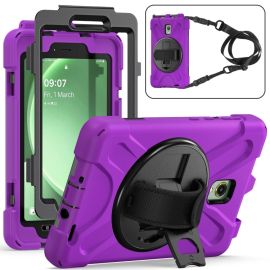 SOLID Strapazierfähige Hülle für Samsung Galaxy Tab Active5 lila