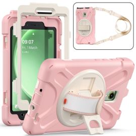 SOLID Strapazierfähige Hülle für Samsung Galaxy Tab Active5 rosa