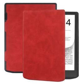 SOFT Faltetui Pocketbook InkPad 4 743G / InkPad Color 3 743K3 / InkPad Color 2 743 rot