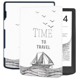 ART Falthülle für Pocketbook InkPad 4 743G / InkPad Color 3 743K3 / InkPad Color 2 743 TIME TO TRAVEL