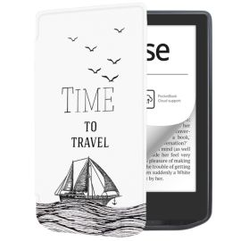 ART Falthülle für Pocketbook 629 Verse / Pocketbook 634 Verse Pro TIME TO TRAVEL