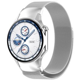 MILANESE Metallarmband für OnePlus Watch 3 / Watch 2 silber
