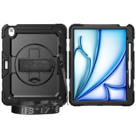 SOLID 360 Strapazierfähige Hülle für Apple iPad Air 13 2025 / Air 13 2024 schwarz