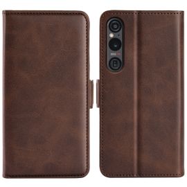 SIDE Wallet Case für Sony Xperia 1 VI dunkelbraun