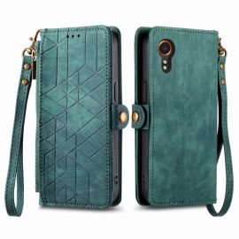 GEOM Wallet Case für Samsung Galaxy Xcover 7 grün