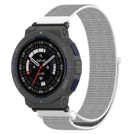 NYLON-Armband für Amazfit Active Edge weiß-grau