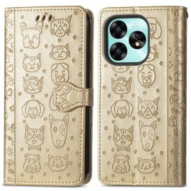 ART ANIMALS Geldbörsenhülle für Umidigi G5 / G5A Gold