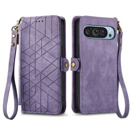 GEOM Wallet Case für Google Pixel 9 lila