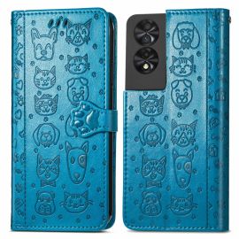 ART ANIMALS Brieftaschenhülle für TCL 40 NXTPAPER 5G blau