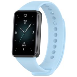 SILICONE Wechselarmband für Honor Band 9 hellblau