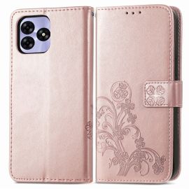 ART FLOWERS Wallet Cover für Umidigi G5 / G5A hellrosa