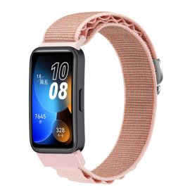 NYLON-Armband für Huawei Band 8 / 9 rosa
