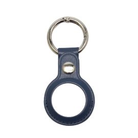LEATHER Hülle für Apple AirTag blau