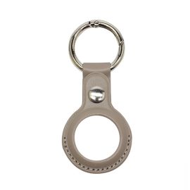 LEATHER Hülle für Apple AirTag grau