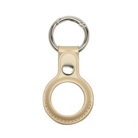LEATHER Hülle für Apple AirTag Gold