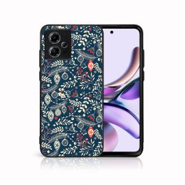 MY ART Einband mit Weihnachtsmotiv Motorola Moto G14 MISTLETOE (070)