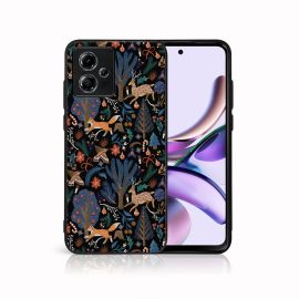 MY ART Bezug mit Weihnachtsmotiv Motorola Moto G14 WINTER (071)