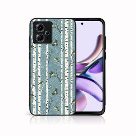 MY ART Bezug mit Weihnachtsmotiv Motorola Moto G14 BIRKE (072)
