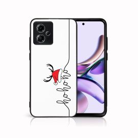 MY ART Hülle mit Weihnachtsmotiv Motorola Moto G14 HOHOHO (073)