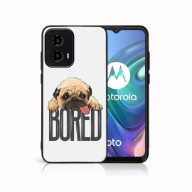 MY ART Schutzhülle für Motorola Moto G34 5G BORED (178)