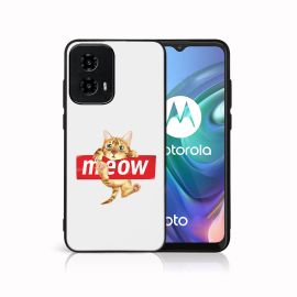MY ART Schutzhülle für Motorola Moto G34 5G MEOW (183)