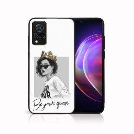 MY ART Silikonhülle Vivo V21 5G QUEEN (139)