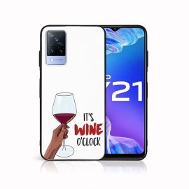 MY ART Silikonhülle Vivo Y21 / Y21s / Y33s WINE (007)