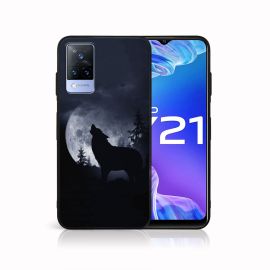 MY ART Silikonhülle Vivo Y21 / Y21s / Y33s WOLF (044)