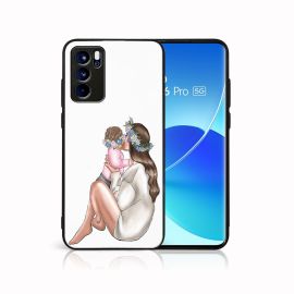 MY ART Silikonhülle Oppo Reno6 Pro 5G BABY MÄDCHEN (111)