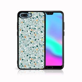 MY ART Schutzhülle Honor 10 BLUE TERRAZZO (164)