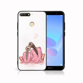 PROTEMIO MY ART Schutzhülle für Huawei Y6 Prime 2018 DAUGHTER (114)