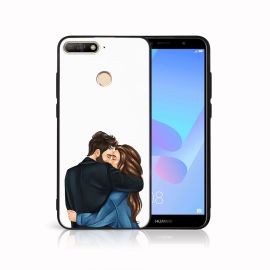 PROTEMIO MY ART Schutzhülle für Huawei Y6 Prime 2018 COUPLE (117)