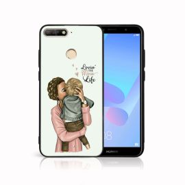PROTEMIO MY ART Schutzhülle für Huawei Y6 Prime 2018 MOM LIFE (118)