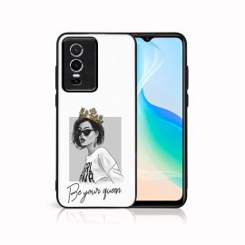 MY ART Schutzhülle Vivo Y76 5G -QUEEN (139)