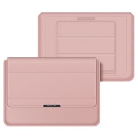 4 in 1 Laptoptasche mit Diagonale 15,6 "pink